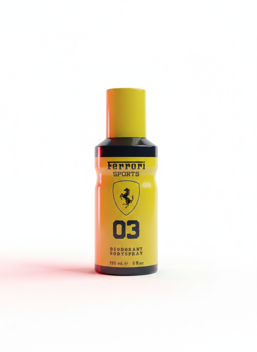 Ferrari Sports 03 Body Spray β Turbocharged Energy